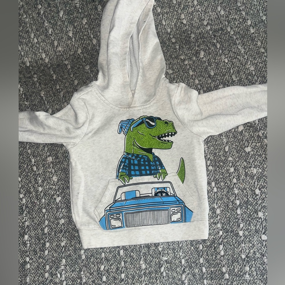 Dino hoodie